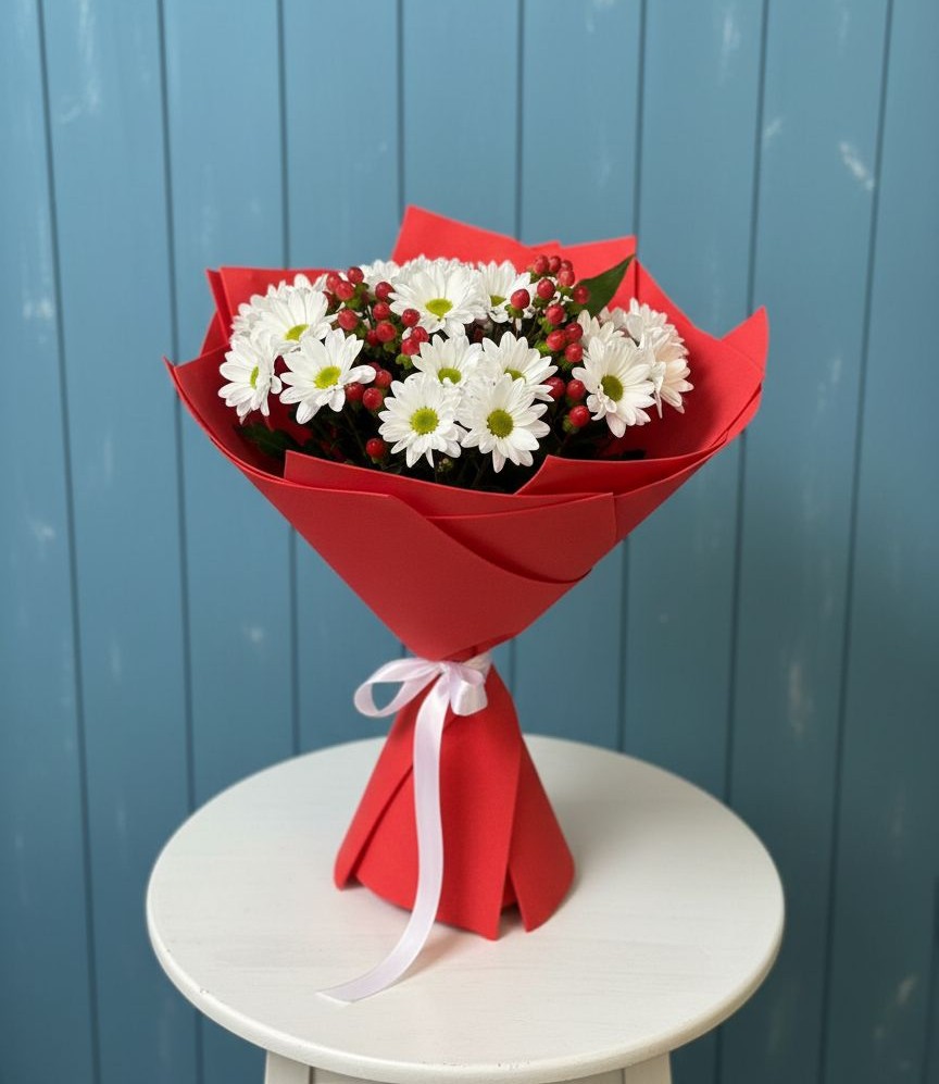 Букет цветов из: Хризантемы в Ядрино