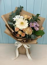 Букет цветов из:  Герберы и Хризантемы в Ядрино