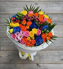 Букет цветов из:  Розы и Хризантемы #REPLACE_PRED# Ядрино