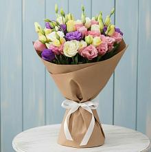 Букет цветов из:  Лизиантусы в Ядрино