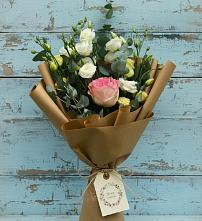 Букет цветов из:  Розы и Лизиантусы #REPLACE_PRED# Ядрино