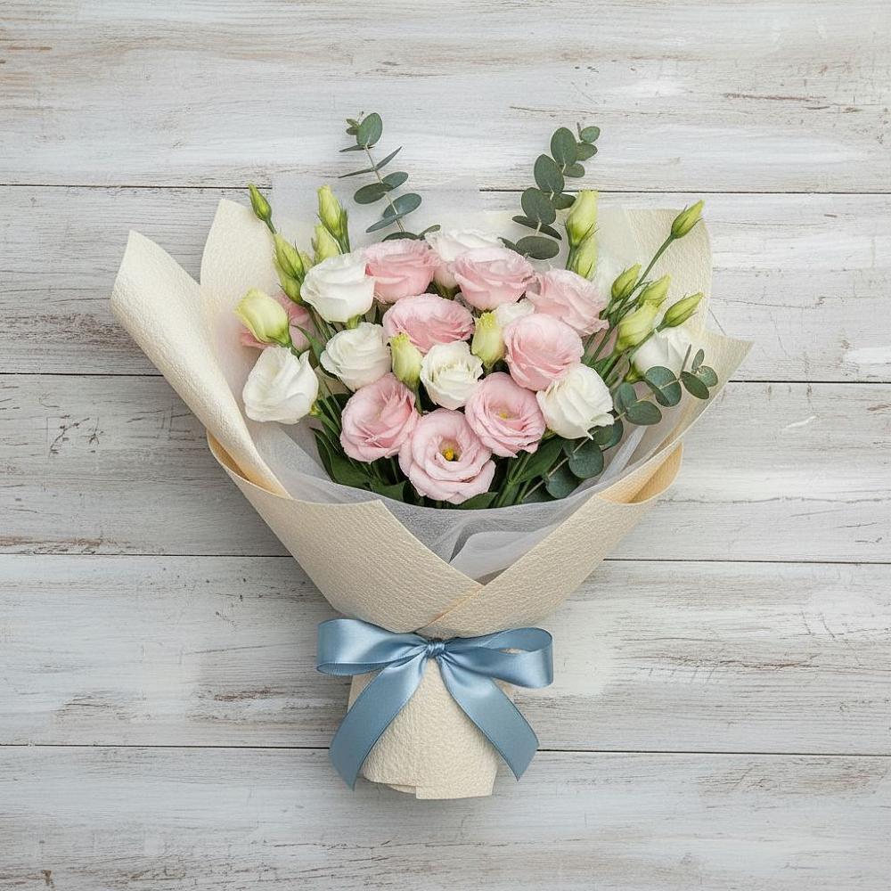 Букет цветов из: Лизиантусы в Ядрино